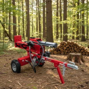 Gasoline Wood Processor Log Splitter Hydraulic Firewood Wood Log Cutting Machine