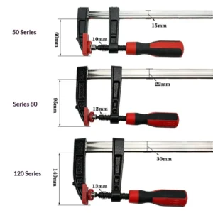 German Heavy Duty High Carbon Steel F Clamp Woodworking Clamping Tool Fast Fixing Clamp Wood Stone Splicing Customizable Model