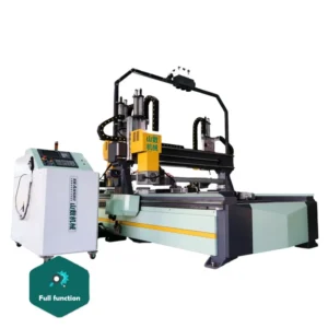 Good Selling Wood Furniture Cutting CNC Router Automatic CNC Wood Panel Door Four Side Edge Saw Machine