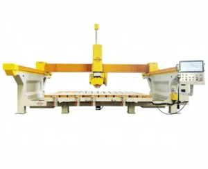 Granite CNC Stone Cutting 5 Axis Bridge Saw Machine with Router Good Quality with Good Price