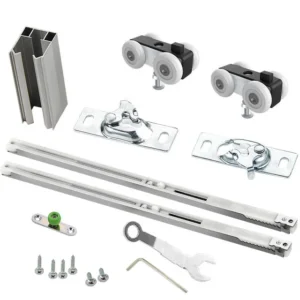 Guangdong Foshan Interior Wooden Doors Hardware Slide Door Kit