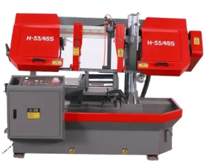 H 33 45S Horizontal Metal Cutting Band Saw for Cutting Industrial Metal Parts