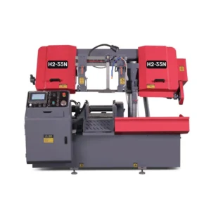 H2 33N CNC Hydraulic Band Sawing Machine Horizontal Full Automatic Metal Cutting Band Saw Machine for Iron Steel Cutting