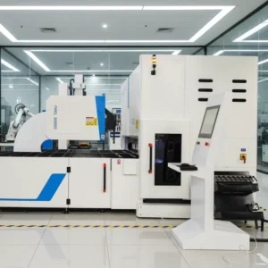 HARSLE Panel Bender 1600mm Flexible Sheet Metal Bending Center CNC Automatic Flanging Machine Sheet Folding Machine