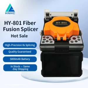 H&C HY 801 Splicing Machine fusion Splicer High Precision 8s Splicing