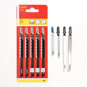 HCS Metal T101B Reciprocating Saw Blades Jigsaw Cutters T-shank for Hard Wood Curve Cut Tools