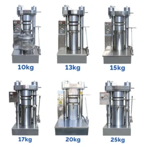 HIGH MECH Cold Press Hydraulic Oil Press Machine Semi automatic High 220 110V 350kg h Capacity for Sesame Cocoa Butter
