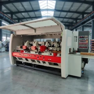 HOLZH Woodworking Machinery Solid Wood MDF Furniture 6 Spindles Moulder Machine 4 Four Side Planer