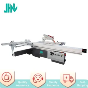 HR45CK Industrial Panel Saw 5.5KW Main Motor Woodworking Cutter for Solid Wood and Aluminum Plate Processing