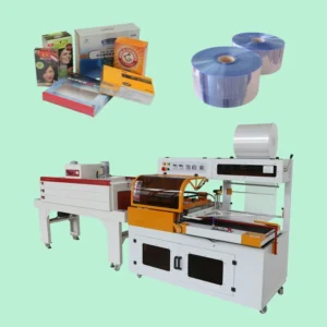 HY 550 Automatic Egg Tray Film Shrink Wrapping Packaging Machine for Food Beverage Pouch Packaging with Engine Gear Components