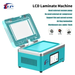 HZY Smart M60 7 Inch Vacuum Laminating Machine for Phone Repair OCA Laminator External Vacuum Pump 220V 110V