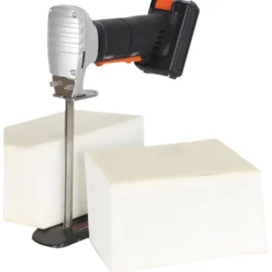 Hand Held High Density Sponge Cutting Machine Easy Operate Latex Cutting Saw Reciprocating Saw Sofa Shearing Motor Included