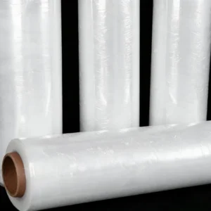 Hand Stretched PE Moisture Proof Stretch Film with Reinforced Edges for Pallet Wrapping