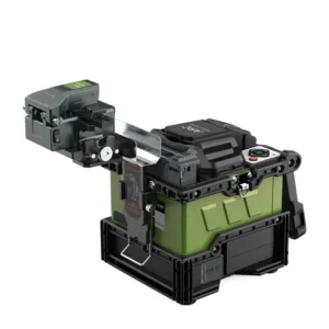 Handheld FTTX Fiber Fusion Splicer with Active Clad Alignment DC 12V Power Portable Splicer for FTTH Network
