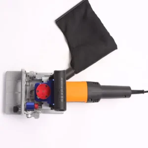 Handheld Lamello Slotting Machine Woodworking Tenoning Machine with Adjustable Angle for Home Improvement Boring Wood Tasks