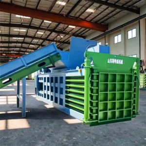 Hay Straw Hydraulic Baling Machine Aluminum Alloy Compression Baling Machine Horizontal Waste Paper Baling Machine