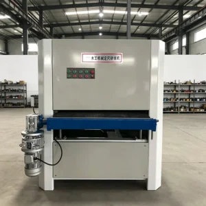 Heavy Duty 2200kg Wood Sanding Machine for Wood Waste MDF Panel Surface Calibrating Sanding Machinery