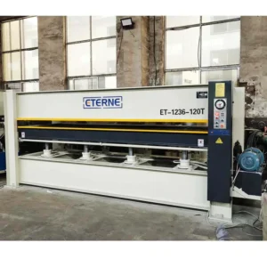 Heavy Duty 50t 5.5kW 380V 450V Hydraulic Cylinder Cold Press Machine With Motor Core Components For Plywood Production