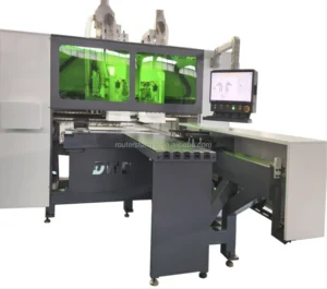 Heavy Duty 6-Surface Side Drilling Machine Automatic Tool Change High Productivity 1200mm Working Width for Wood Furniture