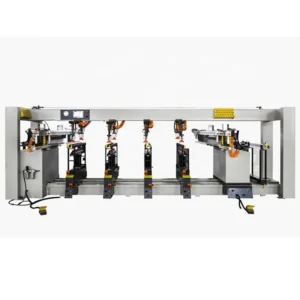 Heavy Duty Automatic Horizontal Six Rows Multi Spindles Wood Boring Machine for Woodworking