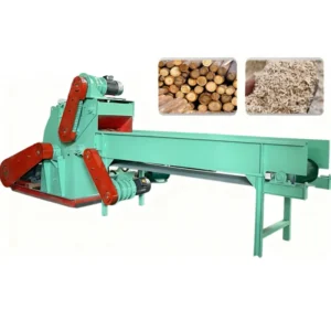 Heavy Duty Biomass Wood Chips Crusher Drum Wood Chipper Machine