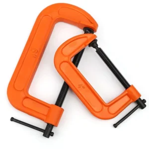 Heavy Duty C-Clamps With Wide Jaw Openings for Woodwork Metal Clamping