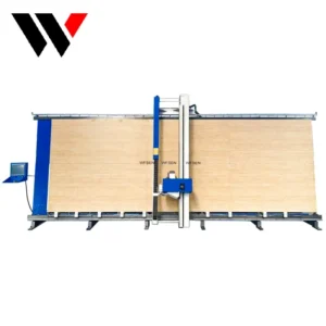 Heavy Duty CNC Vertical Panel Saw Automatic Aluminum MDF Cutting with Double Saw Blade for Woodworking Saw Machine