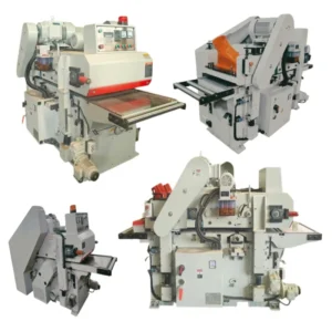 Heavy Duty Double Side Wood Planer 380V 3.7kW High Power Engine with 180mm Cutting Depth