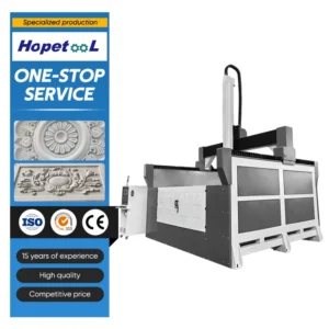 Heavy Duty High Accuracy 1530 5 Axis Stone CNC Router Stone Carving Machine Bridge Cutting Machine Marble Engraving Machine