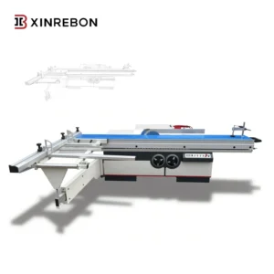 Heavy Duty High Stability Sliding Table Panel Saw with Digital Angle Display Manual Lifting