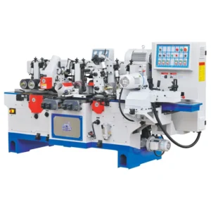 Heavy Duty Industrial Engine High Speed Automatic Large Production Capacity 4 Face Four Side Planer Moulder Timber Flooring High