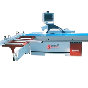 Heavy Duty Industrial Full Automatic Smart Woodworking Machinery 45 Degree Cutting Sliding Table Panel Saw
