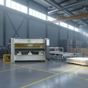 Heavy Duty Multi Layer Hot Press Machine Woodworking Plywood Veneer Furniture Panel Lamination Hydraulic Automatic Motor