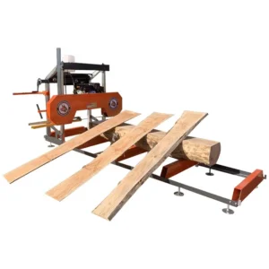 Heavy Duty Portable Sawmill Horizontal Band Saw Machine For Log Wood Cutting Industrial Sawmill