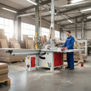 Heavy Duty Sliding Table Saw for Furniture Factory Cabinet Wardrobe Panel Cutting
