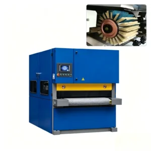 Heavy Duty Wide Belt Wood Planer Woodworking Brush Sander Profile Sanding Machine for Cabinet Doors