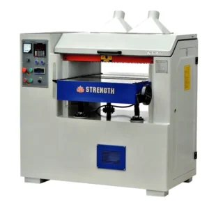 Heavy duty industrial automatic helical thicknesser planer