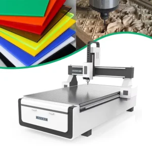 High Accuracy 5.5kw Spindle Neon Light 3D Acrylic Pvc Acp Wood Carving Sign Letter Making Wood 3 Axis Cnc Router Machine