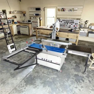 High Accuracy Small Precision Sliding Table Saw 220V Motor 5.6kW CNC Vertical Panel Saw Wood Cutting Machine Factory Price