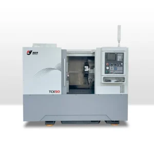 High Accuracy TCK50 High Torque Output 3 Axis CNC Turning Center Metal Duty Machine with 8 Station Turret