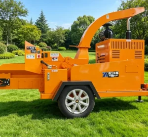 High Capacity Large Wood Chipper Shredder Wood Crusher Multi Functional 1300mm Feed