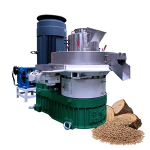 High Capacity Vertical Ring Die Centrifugal Biomass Pellet Mill Equipment Biomass Pellet Making Machine