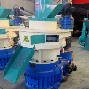 High Density Vertical Ring Die Pellet Mill Biomass Fuel Granulator for Sale