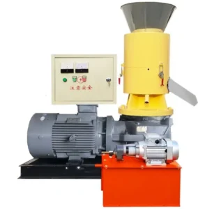 High Efficiency 500 kg per Hour Wood Pellet Mill 420 kg Paper Wood Pellet Making Machine with Essential Motor Core Component