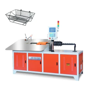 High Efficiency Automatic CNC 2D Wire Bending Machine With Motor Engine Pump For Iron Wire Forming 3 8mm
