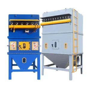 High Efficiency Automatic PLC Control for Woodworking Sawdust Centralized Industrial Baghouse Dust Collector