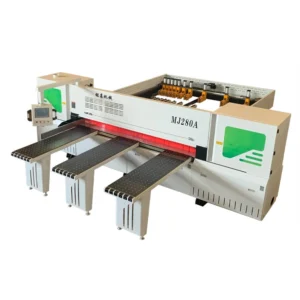 High Efficiency CNC Beam Saw Computer Panel Sawing Machine With Automatic PLC System For Industrial Wood Board Cutting