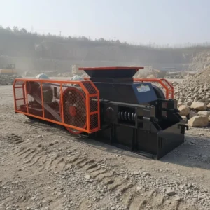 High Efficiency Double Roller Sand Maker 2PG-750×500 Double Roller Crusher Machine