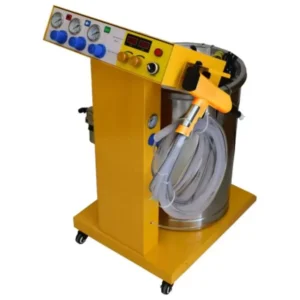 High Efficiency Electrostatic Full Automatic Powder Coating Paint Line Spray Painting Equipment with Spraying Gun