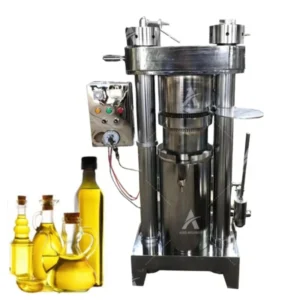 High Efficiency Hydraulic Cold Press Oil Extraction Machine Large Capacity for Olive